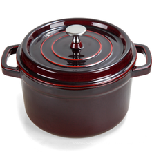 Hot Selling Chocolate Cast Iron Enamel Casserole /Pot